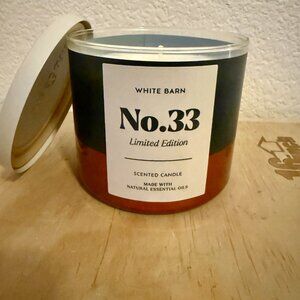 No. 33 Limited Edition Candle Bath & Body Works/White Barn BBW NWT